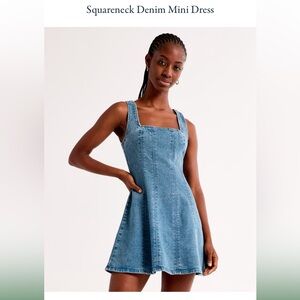 Square neck Abercrombie Mini Dress